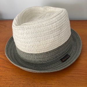 Men’s Ben Sherman Off White/Grey Fedora